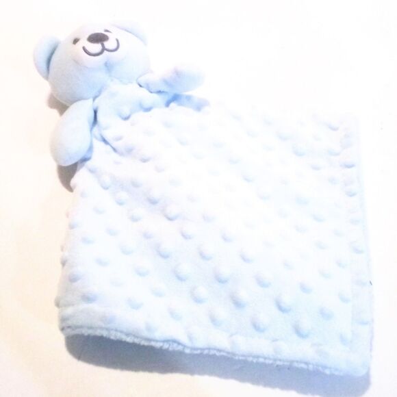 Baby Gund My First Teddy Bear with New Beginnings Baby Blue Teddy Bear Lovey - Picture 4 of 8